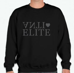 Anti Elite Crewneck | Black